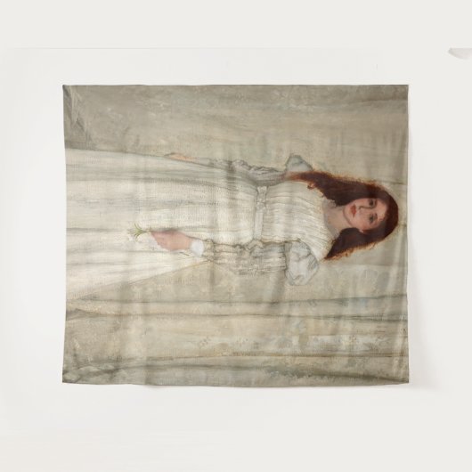 James Whistler - Symfonie in White No. 1 Wandkleed (Voorkant (horizontaal))