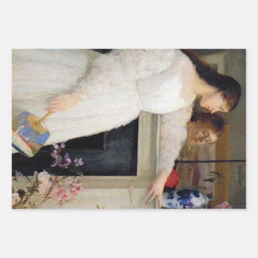 James Whistler - Symfonie in White No. 2 Inpakpapier Vel (Voorkant 3)