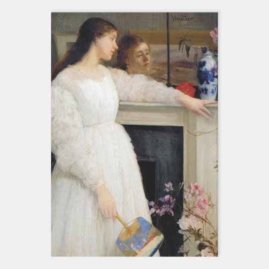 James Whistler - Symfonie in White No. 2 Inpakpapier Vel