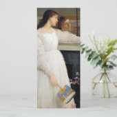 James Whistler - Symfonie in White No. 2 Kaart (Staand voorkant)