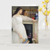 James Whistler - Symfonie in White No. 2 Kaart (Gele Bloem)