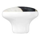 James Whistler - Symfonie in White No. 2 Keramische Knop (Zijkant)