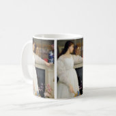 James Whistler - Symfonie in White No. 2 Koffiemok (Voorkant links)