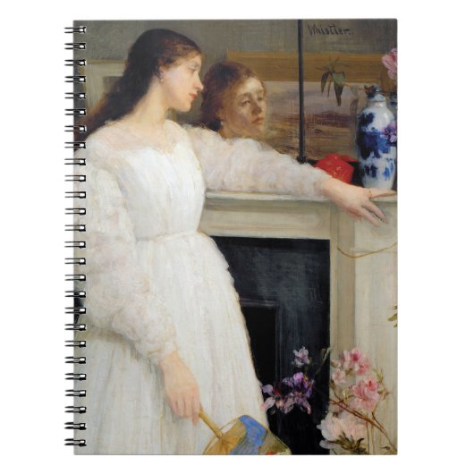 James Whistler - Symfonie in White No. 2 Notitieboek (Voorkant)