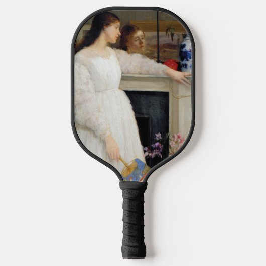 James Whistler - Symfonie in White No. 2 Pickleball Paddle (Voorkant)
