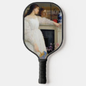 James Whistler - Symfonie in White No. 2 Pickleball Paddle (Achterkant)
