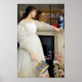 James Whistler - Symfonie in White No. 2 Poster (Voorkant)