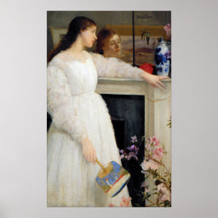 James Whistler - Symfonie in White No. 2 Poster