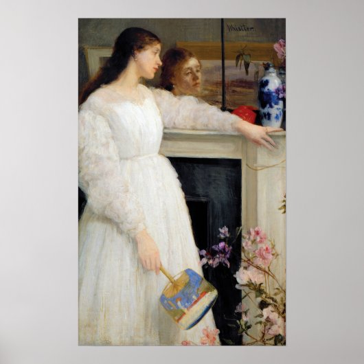 James Whistler - Symfonie in White No. 2 Poster (Voorkant)