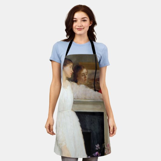 James Whistler - Symfonie in White No. 2 Schort (Gedragen)