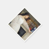 James Whistler - Symfonie in White No. 2 Servet (Hoek)