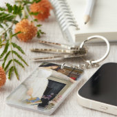 James Whistler - Symfonie in White No. 2 Sleutelhanger (Voorkant Rechts)