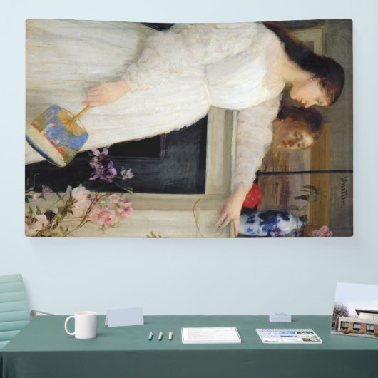 James Whistler - Symfonie in White No. 2 Spandoek (Beurs)