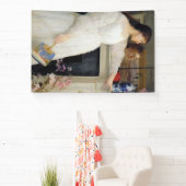 James Whistler - Symfonie in White No. 2 Spandoek (Insitu)