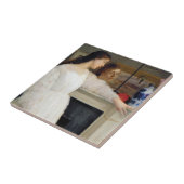 James Whistler - Symfonie in White No. 2 Tegeltje (Zijkant)