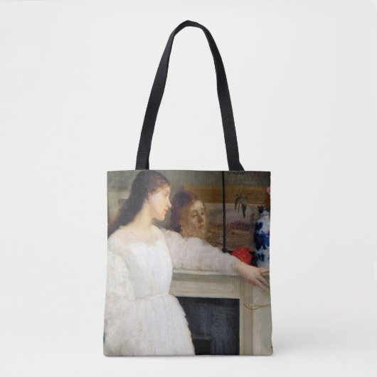 James Whistler - Symfonie in White No. 2 Tote Bag (Voorkant)