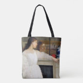 James Whistler - Symfonie in White No. 2 Tote Bag (Achterkant)
