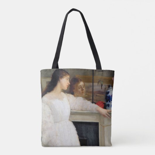 James Whistler - Symfonie in White No. 2 Tote Bag (Achterkant)
