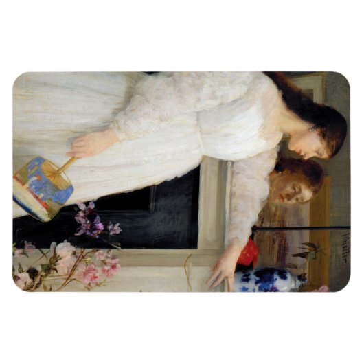 James Whistler - Symfonie in wit Nr. 2 Magneet (Horizontaal)