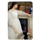 James Whistler - Symfonie in wit Nr. 2 Magneet (Verticaal)