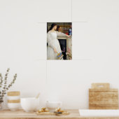 James Whistler - Symfonie in wit nr. 2 Poster (Keuken)