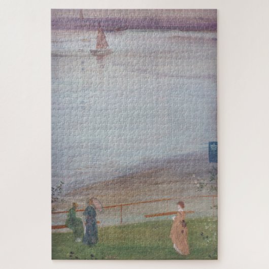 James Whistler - Variaties in Violet en Groen Legpuzzel (Verticaal)