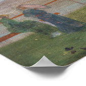 James Whistler - Variaties in Violet en Groen Poster (Hoek)