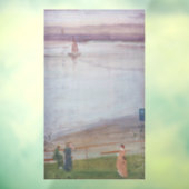 James Whistler - Variaties in Violet en Groen Raamsticker (Vel 3)