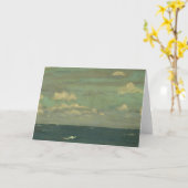 James Whistler - Violet en Silver - het diepe Zee Kaart (Gele Bloem)