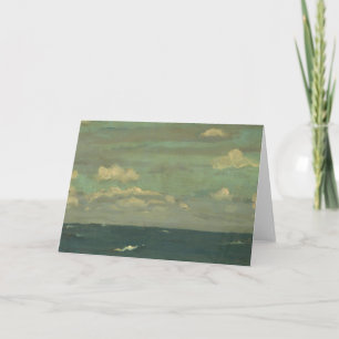 James Whistler - Violet en Silver - het diepe Zee Kaart