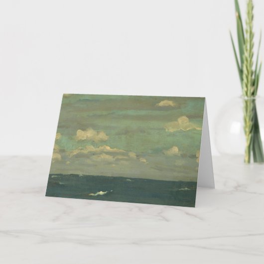 James Whistler - Violet en Silver - het diepe Zee Kaart (Voorkant)