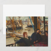 James Whistler - Wapping Bedankkaart (Voorkant / Achterkant)
