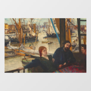 James Whistler - Wapping Raamsticker