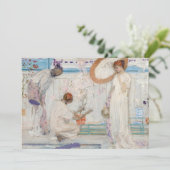 James Whistler - White Symphony, Three Girls Kaart (Staand voorkant)