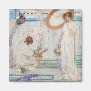 James Whistler - White Symphony, Three Girls Magneet