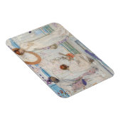 James Whistler - White Symphony, Three Girls Magneet (Rechterzijde)