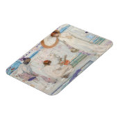 James Whistler - White Symphony, Three Girls Magneet (Linkerzijde)