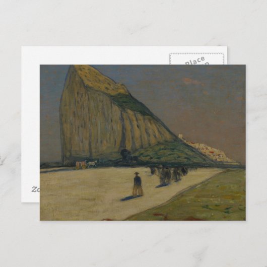 James Wilson Morrice - Gibraltar Briefkaart (Voorkant / Achterkant)