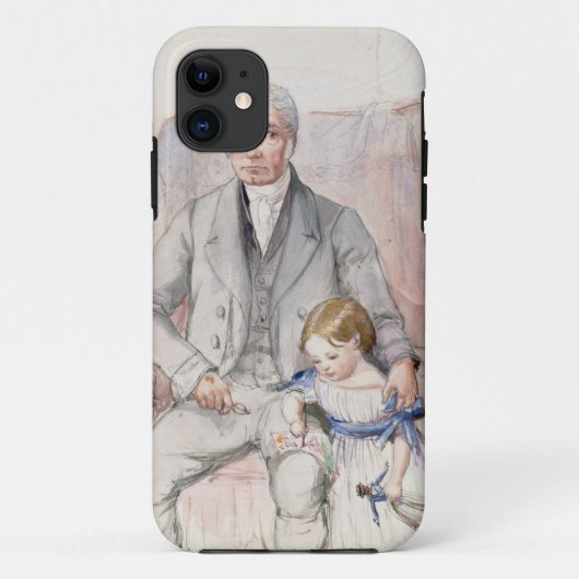 James Wyatt met zijn grootdochter Mary, Oldest Chi Case-Mate iPhone Case (Achterkant)