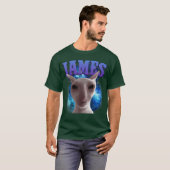 Jameshe kattenmeme grappige domme katten brainrot t-shirt (Voorkant volledig)