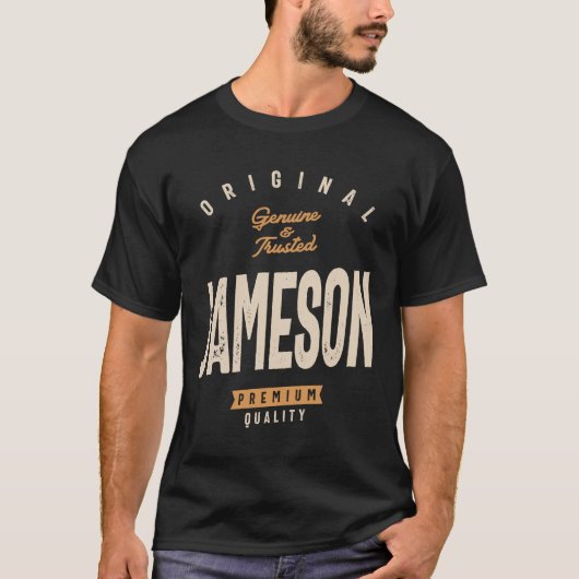 Jameson Personalized Name - Funny Jameson T-shirt (Voorkant)