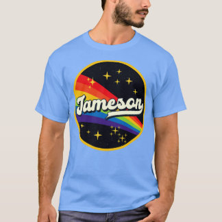 Jameson Regenboog in Ruimte  Stijl T-shirt