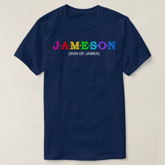 Jameson, zoon van James 1 T-shirt (Design voorkant)