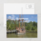 Jamestown Briefkaart (Voorkant / Achterkant)
