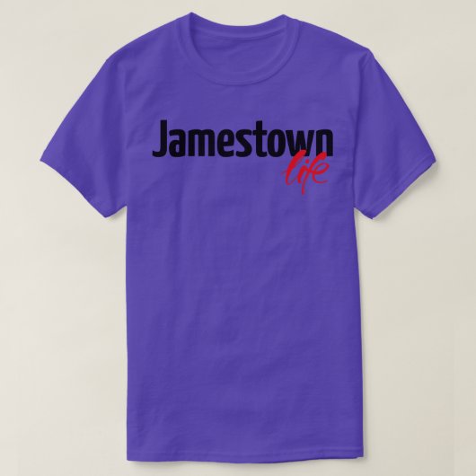 Jamestown Life T-shirt (Design voorkant)
