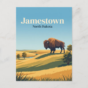 Jamestown, North Dakota Briefkaart