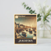 Jamestown, Rhode Island | Antiek Briefkaart (Staand voorkant)