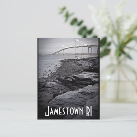 Jamestown RI Briefkaart (Staand voorkant)