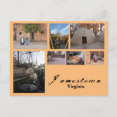 Jamestown (Virginia) Briefkaart (Voorkant)