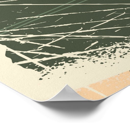 Jamestown, Virginia, vintage-poster Poster (Hoek)